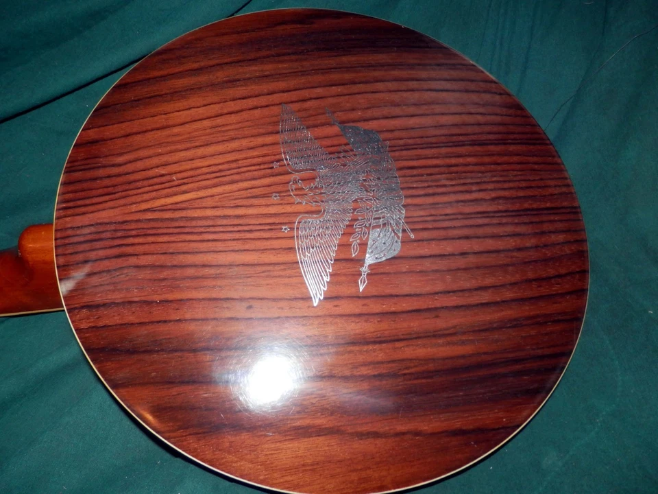 Vintage 1960'S Orpheum Mahogany Banjo 5 String Banjo - Image 4