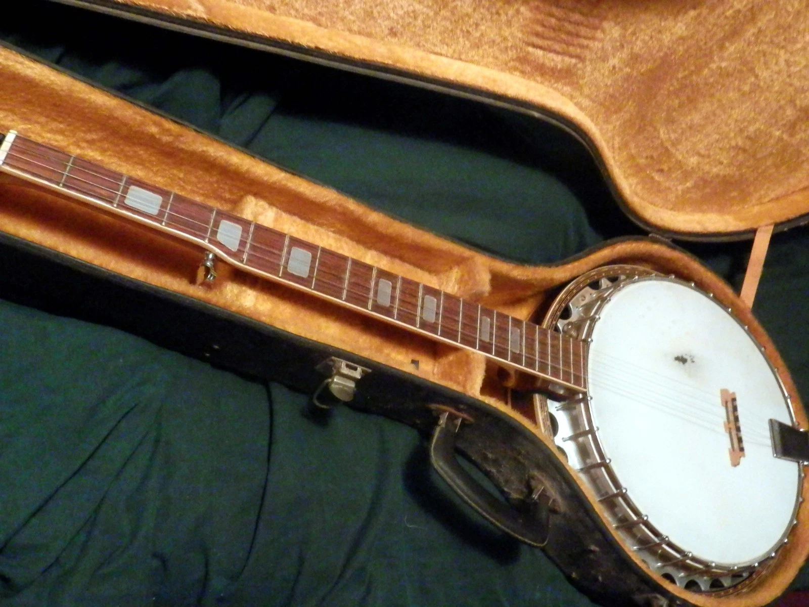 Vintage 1960'S Orpheum Mahogany Banjo 5 String Banjo