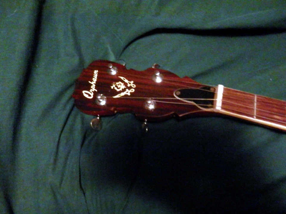 Vintage 1960'S Orpheum Mahogany Banjo 5 String Banjo - Image 3